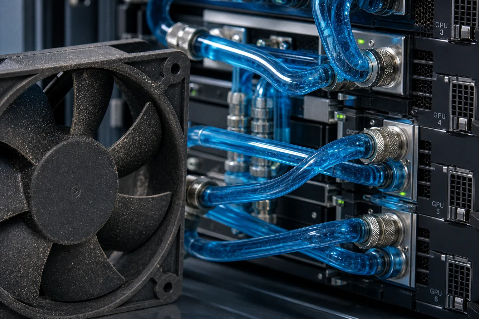 AI Data Center Water Usage: Air vs. Liquid Cooling
