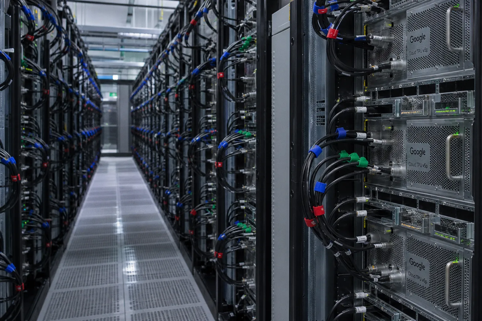 Google AI chips: TPU v5p vs Trillium for training